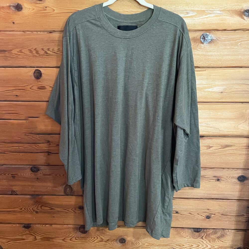 Winston Green Long Sleeve T-Shirt Men’s Big and Tall 4XL